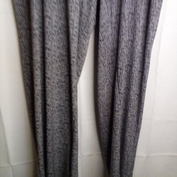 Premise Pants 3X Pull On Elastic Wide Leg Soft Stretch Pattern Black White - Picture 6 of 14